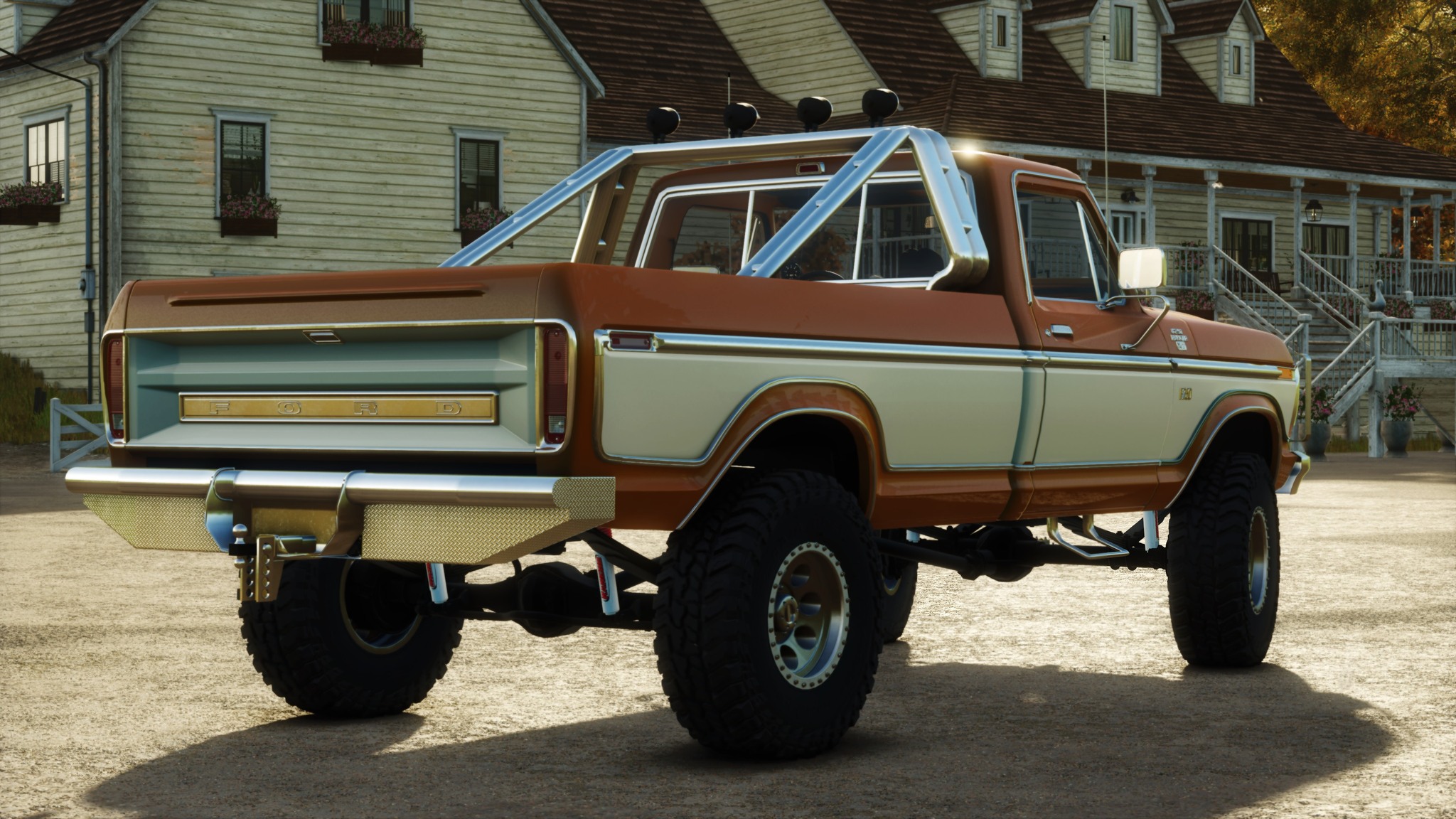 Screenshot 4 for FS25 - 1973 - 79 Ford F-250 Ranger XLT