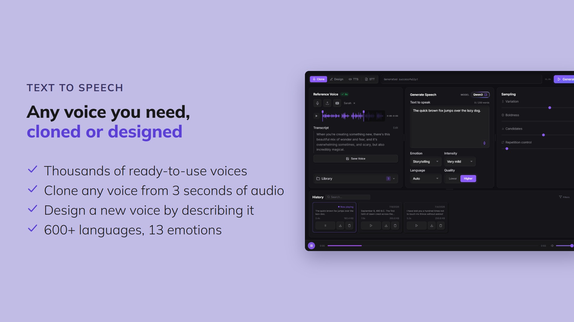 Screenshot 2 for Voice Creator Pro