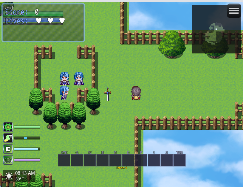 ED5 PAC-MAN PLUGIN - RPG MAKER MZ by ChigooX