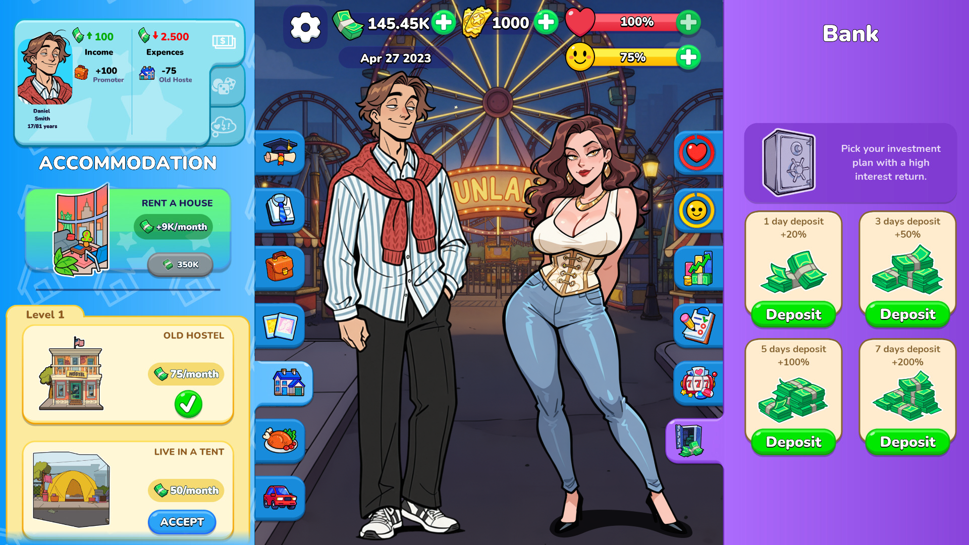 Screenshot 7 for Sex King: From Rags to Sexcess (Demo)