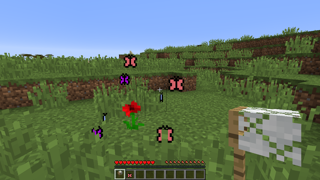 Butterflys Minecraft Datapack Jam 2 By Yirggzmb For Datapack Jam 2 A New Custom Entity Itch Io