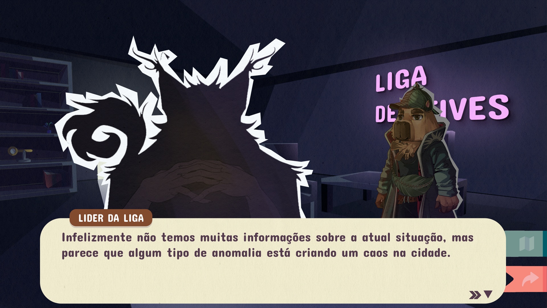 Screenshot 5 for Detetive Capy: Um Enigma no Horizonte