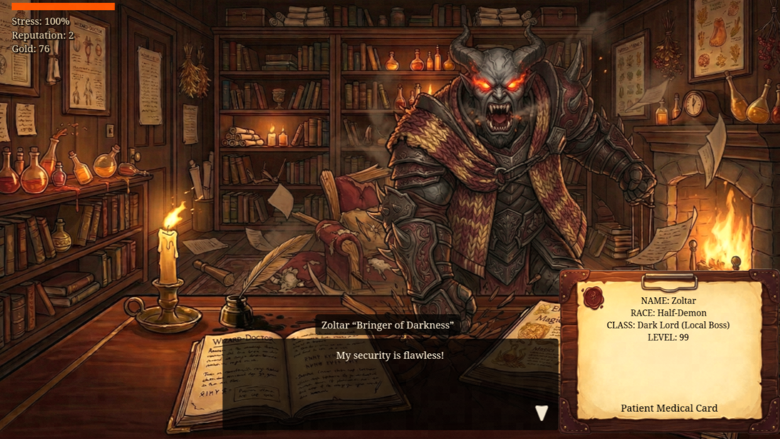 Screenshot 2 for Dungeons & Diagnoses