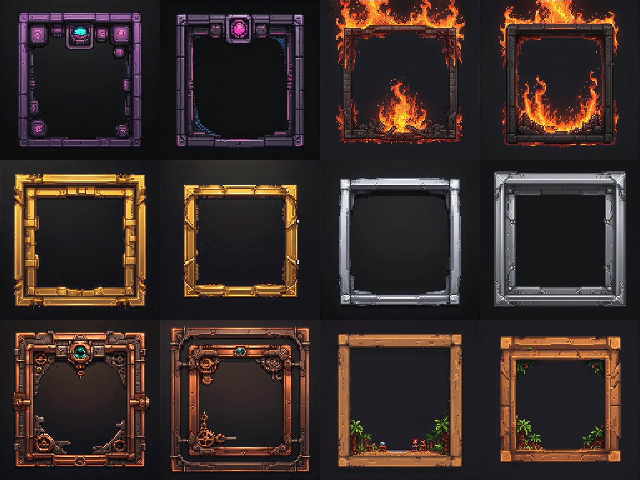 [ULTIMATE] 1,000+ Pixel Art RPG Assets - 4K & 1024px Transparent PNGs ...
