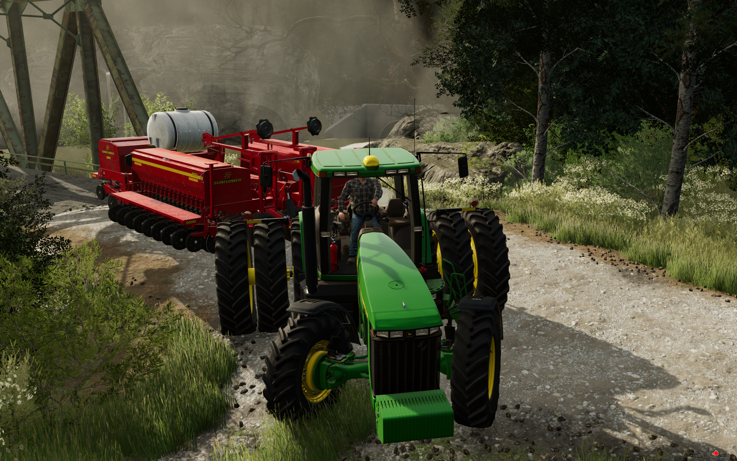 FS22 John Deere 8000/8010 Series US v.2.0 by Green Acres Modding