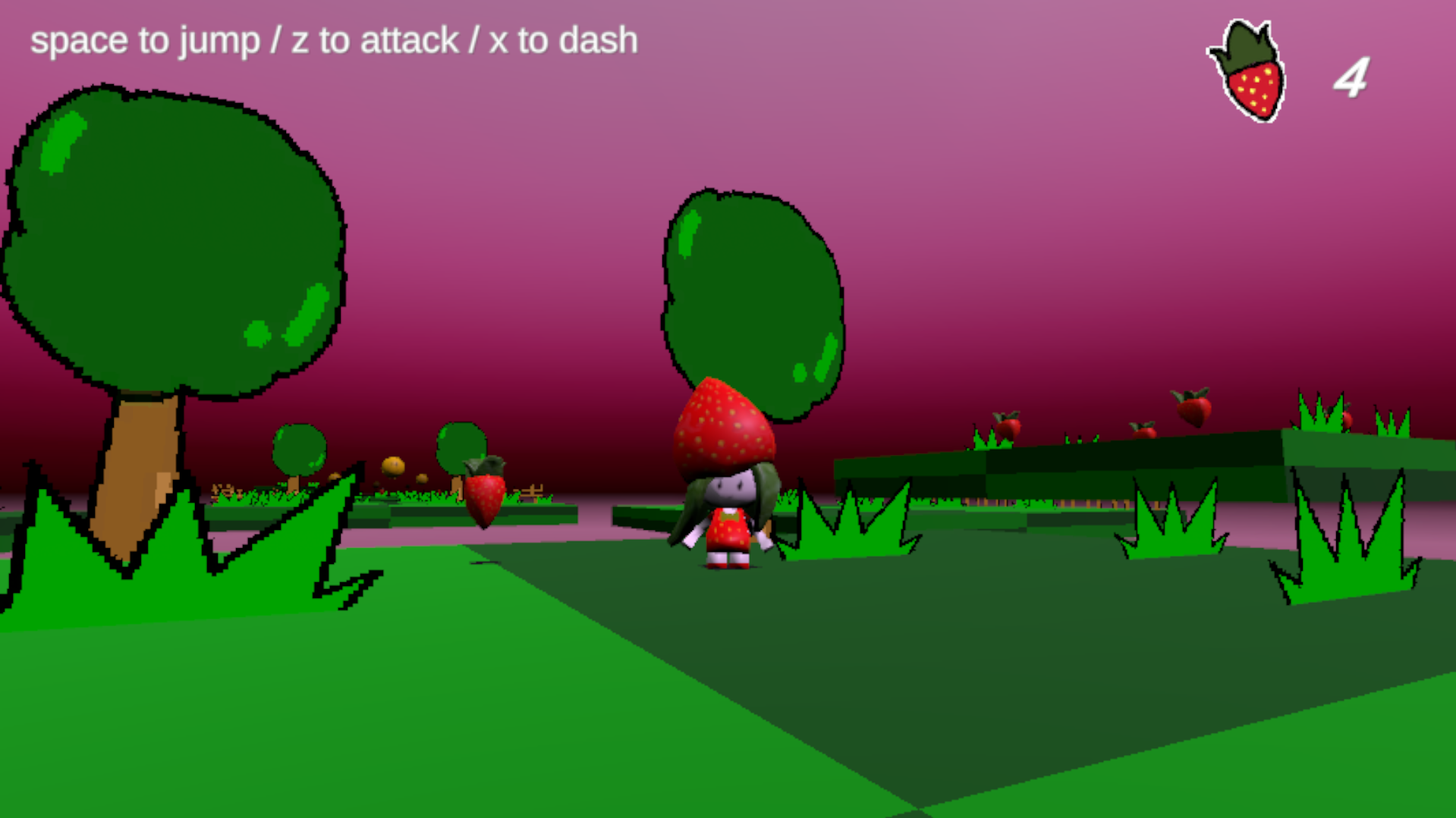 Screenshot 2 for Strawberry Land (Early Prototype)