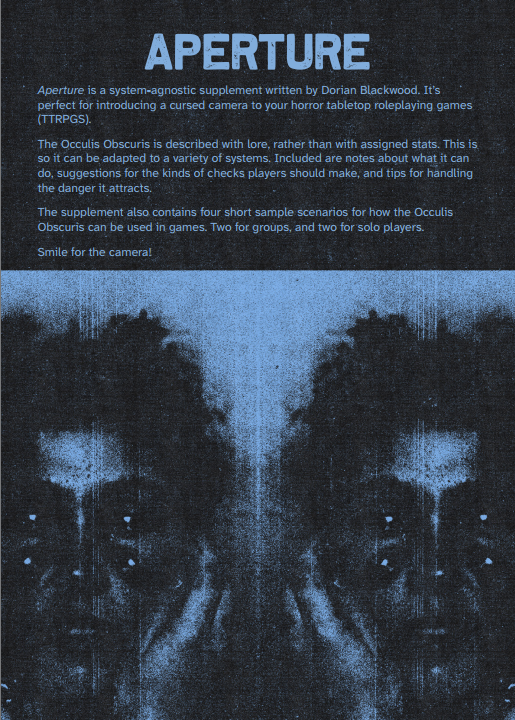 Updated Layout and Accessibility Features - Aperture: A Cursed Camera ...
