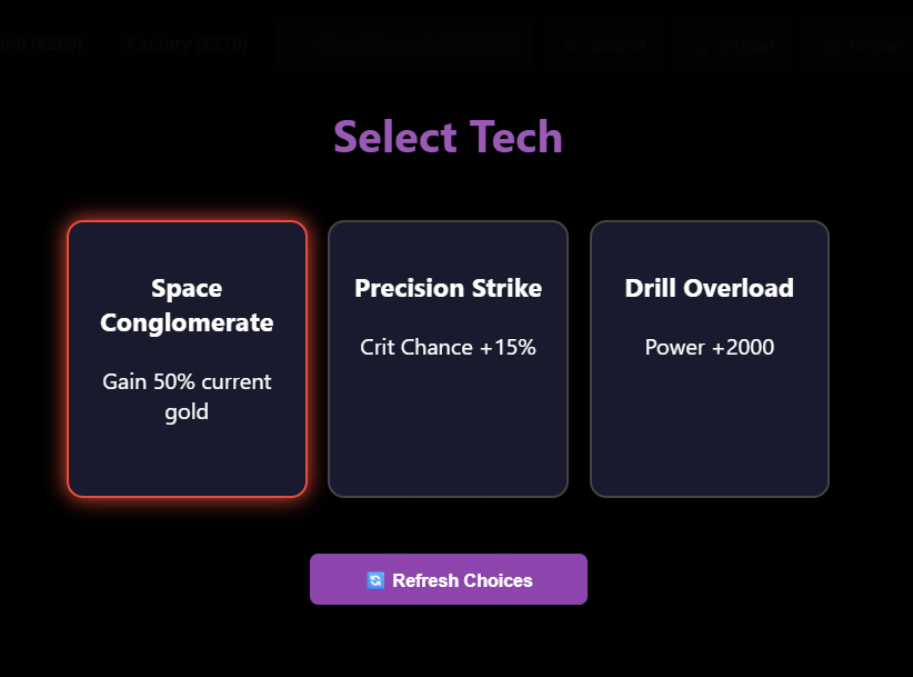 Screenshot 2 for Stellar Miner: Idle Evolution