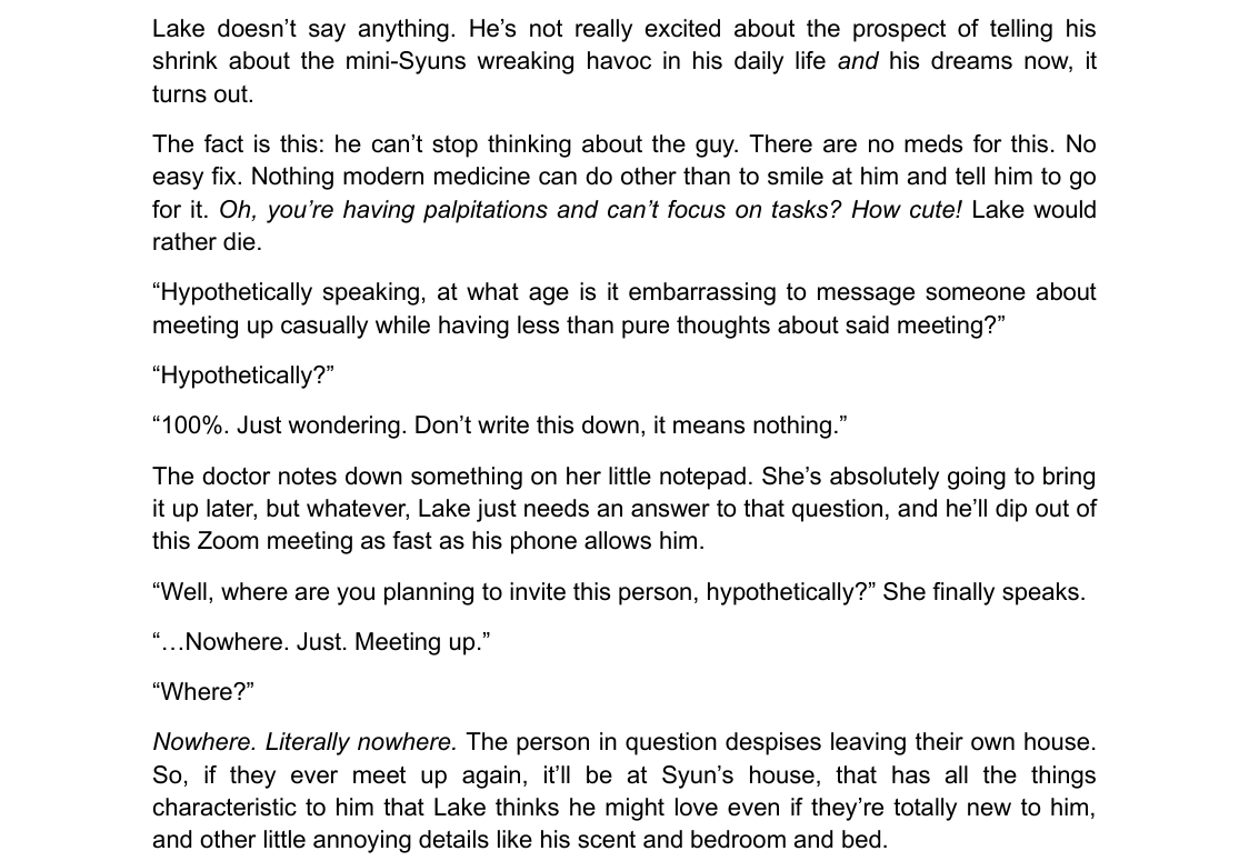 Screenshot 6 for Mizumi & Innocence [BL Novel]