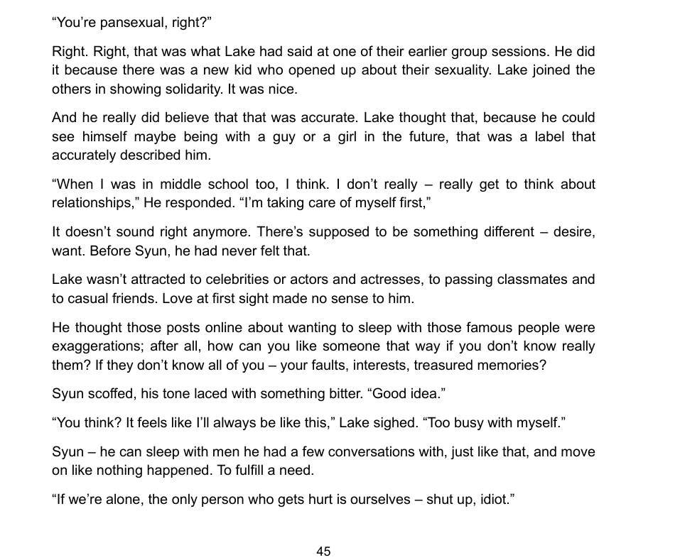Screenshot 4 for Mizumi & Innocence [BL Novel]