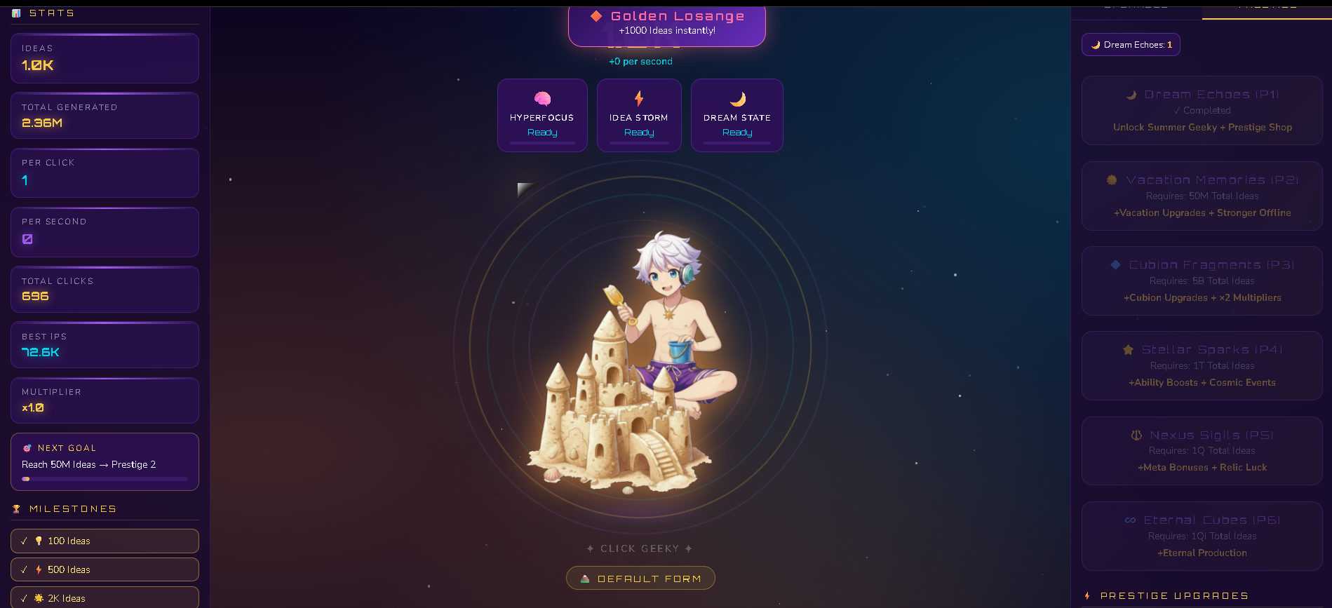 Screenshot 4 for Geeky Clicker
