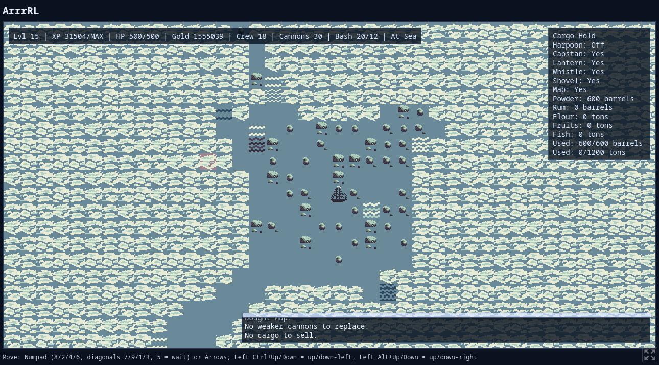 Screenshot 8 for ArrrRogueLike