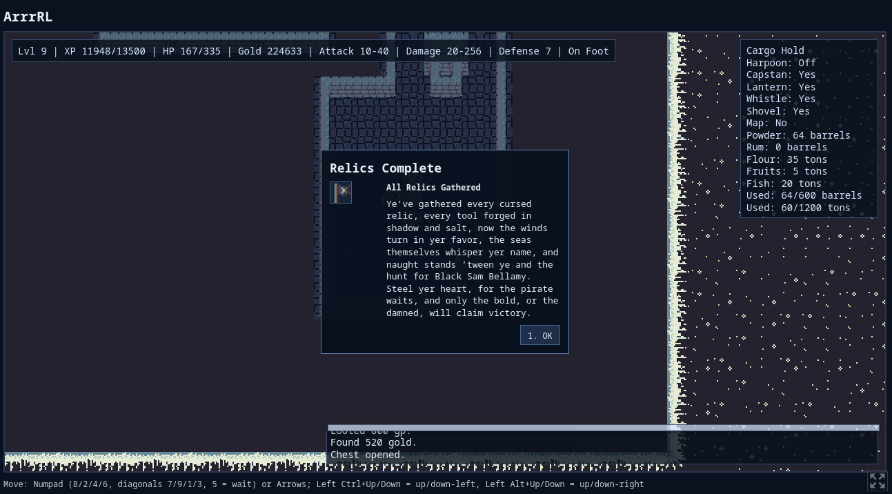 Screenshot 7 for ArrrRogueLike