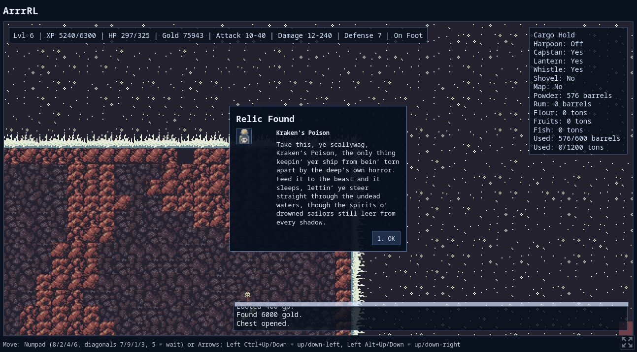 Screenshot 11 for ArrrRogueLike