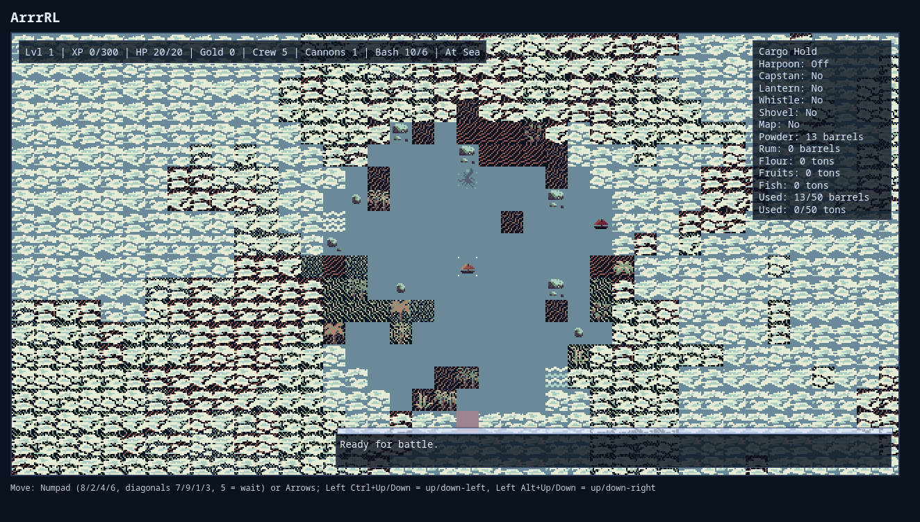 Screenshot 4 for ArrrRogueLike