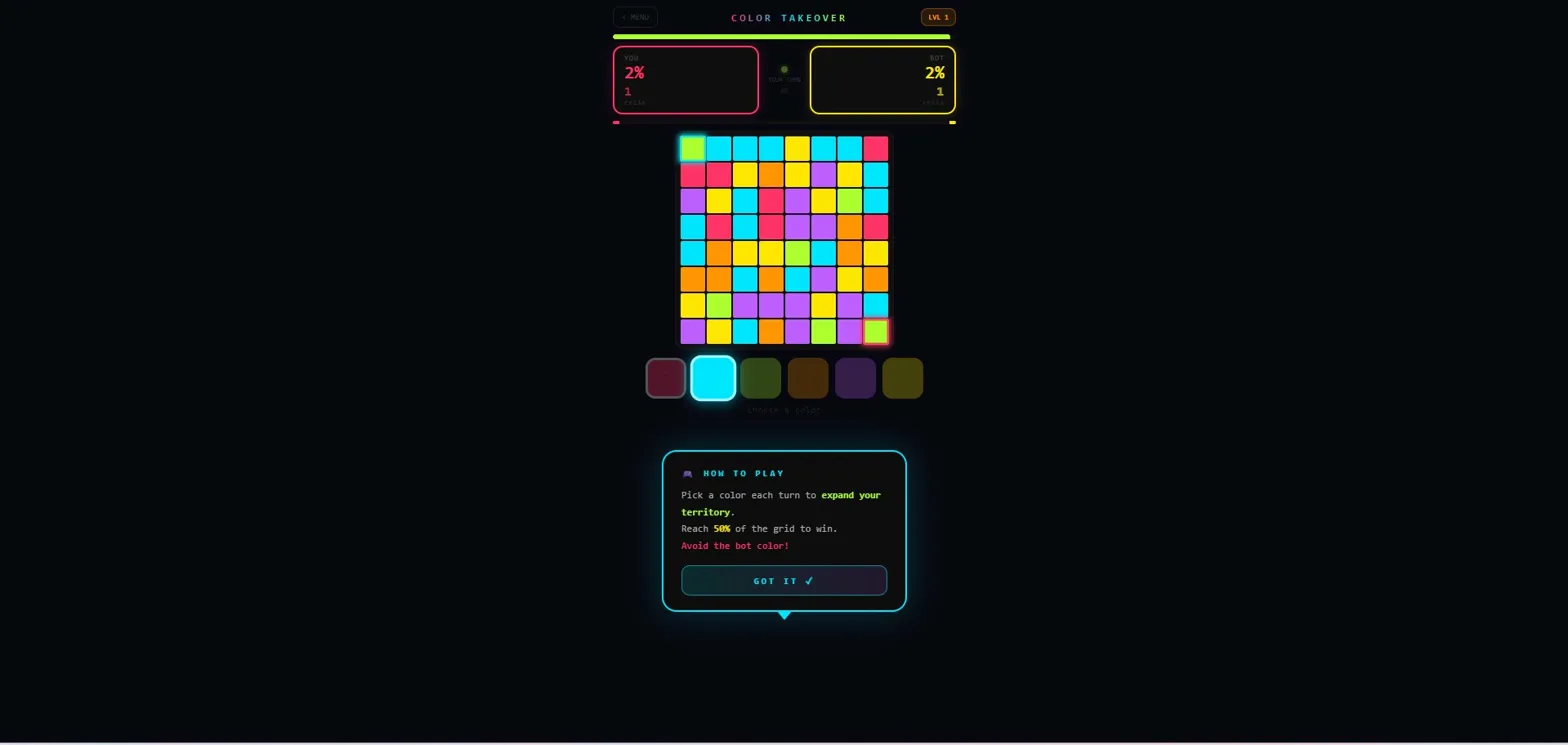 Screenshot 3 for color take over