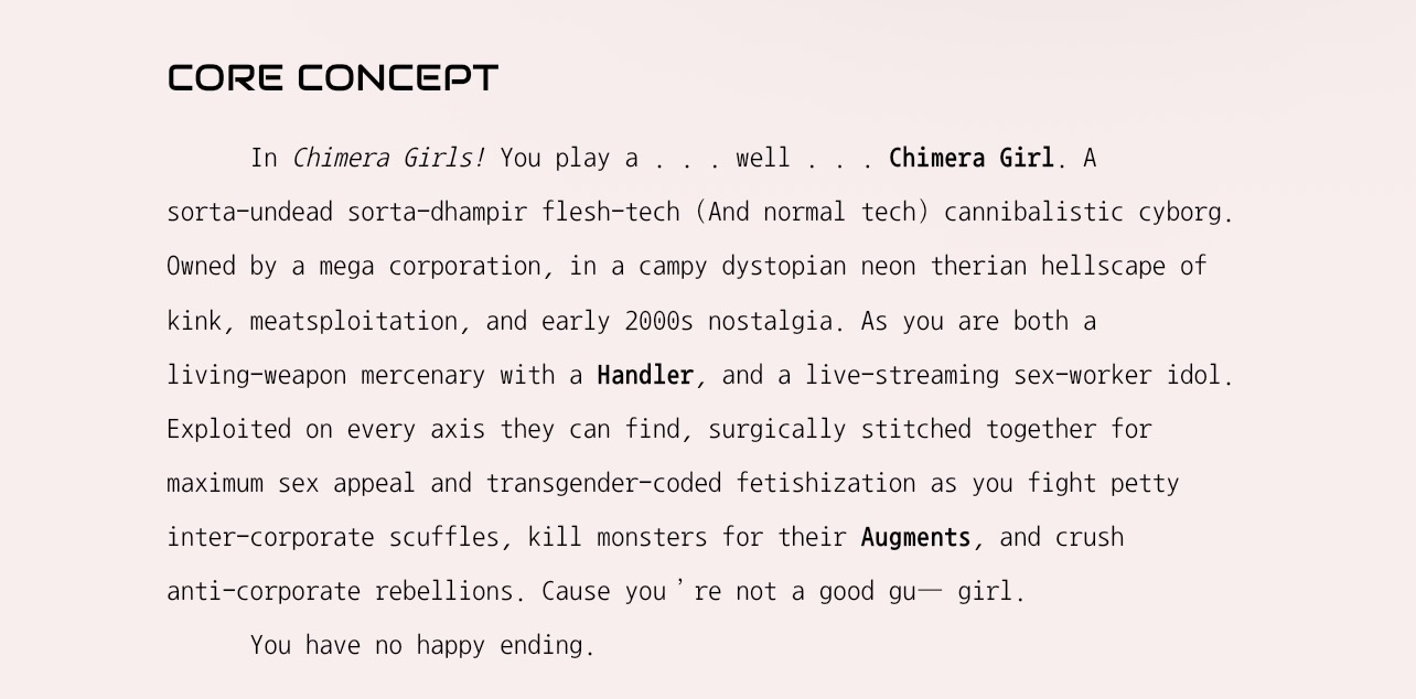 Screenshot 3 for Chimera Girls!