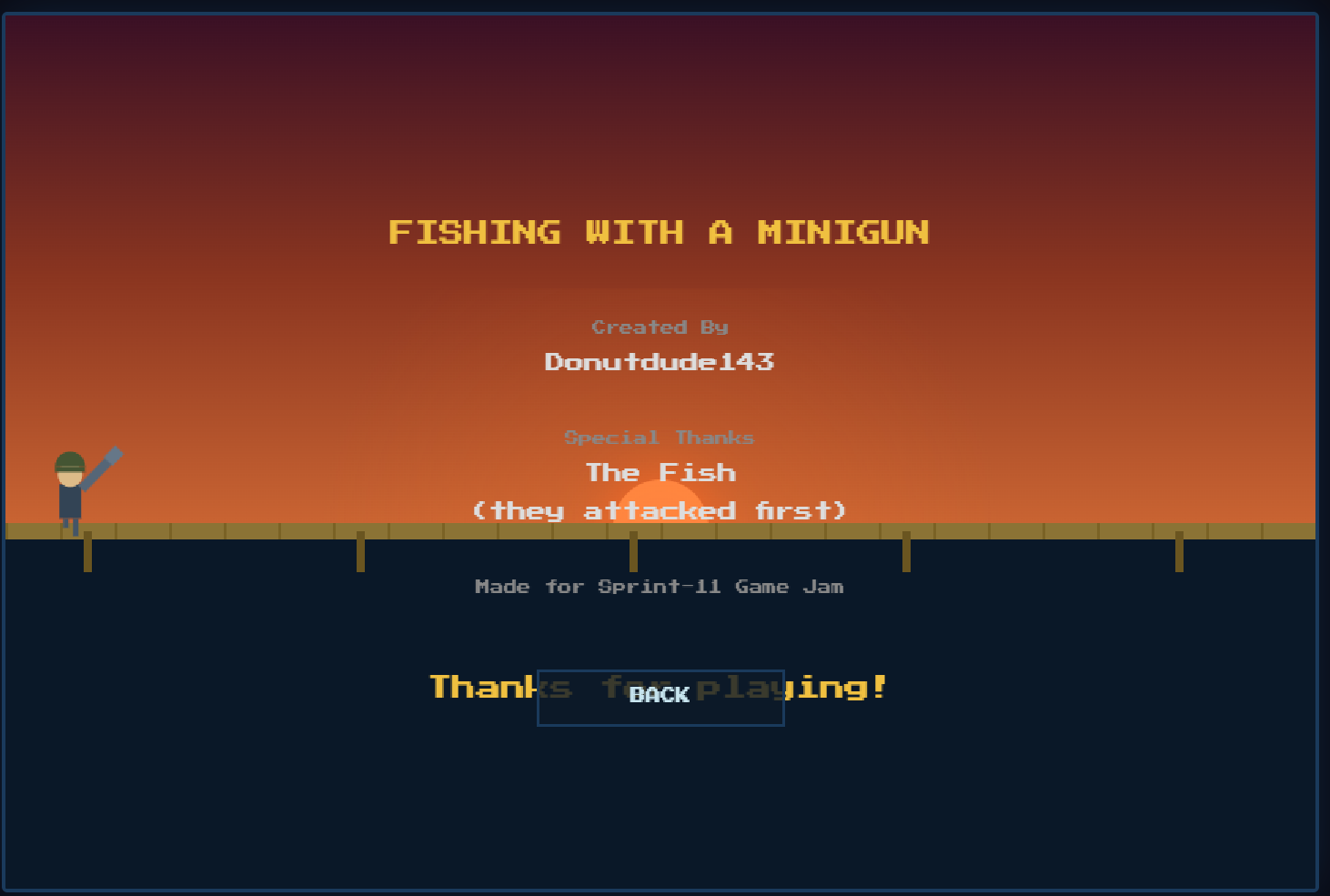 Screenshot 3 for Fishing With A Minigun