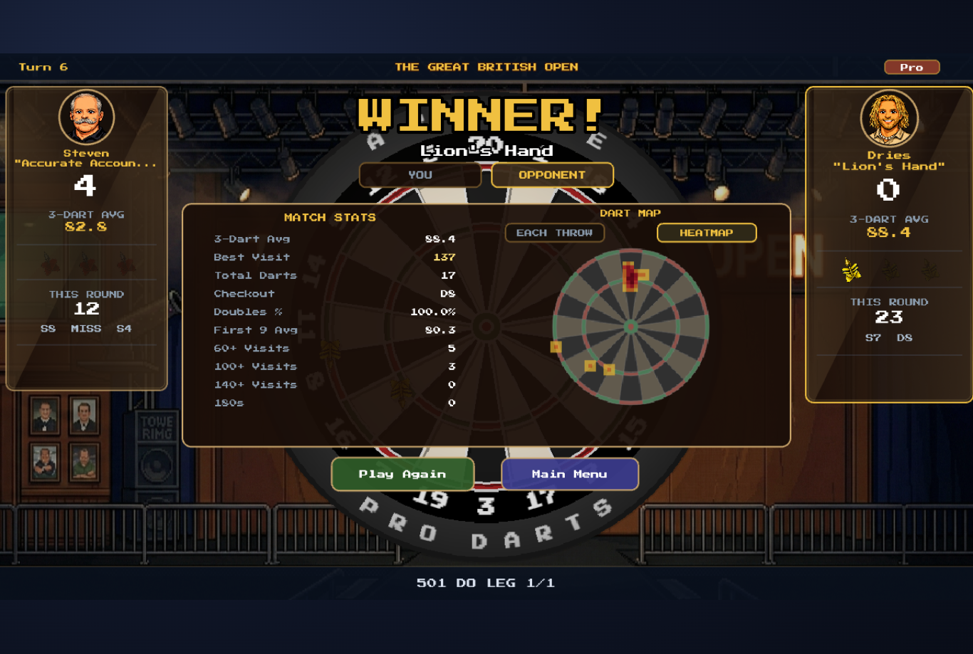 Screenshot 6 for Pixel Darts: From Pub to Glory