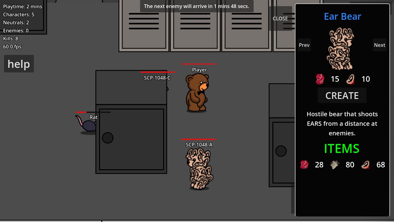Screenshot 5 for SCP-1048 Game