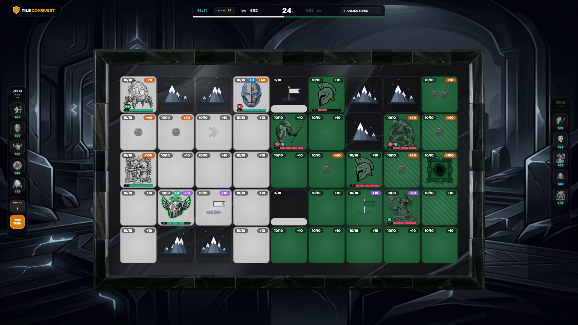 Screenshot 3 for Tile Conquest Demo