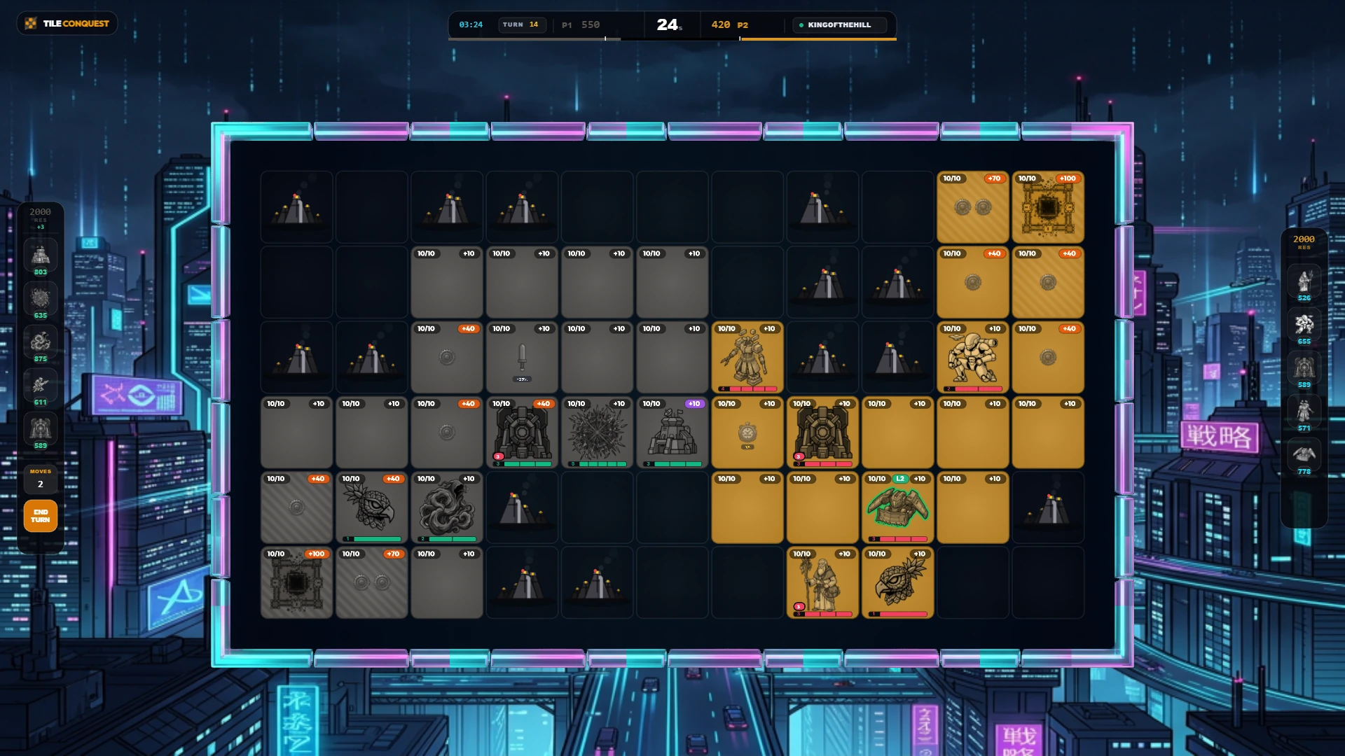 Screenshot 4 for Tile Conquest Demo