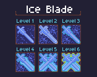 Ice Skill Icon Set by OceansCurse