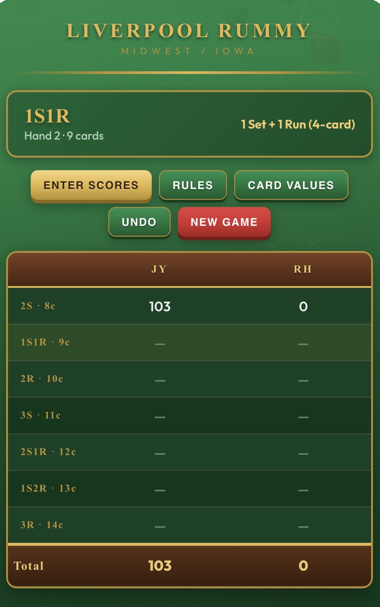 Liberpool Rummy Liverpool Rummy by G2G2