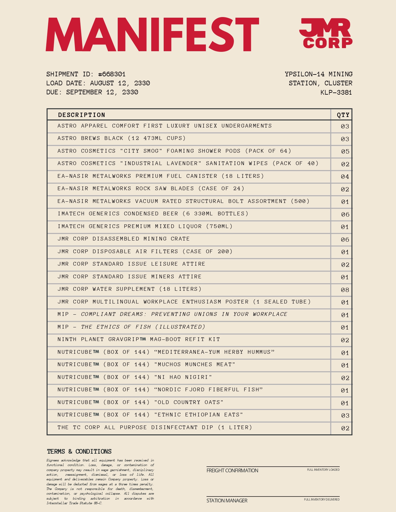 Screenshot 6 for Mothership Handouts