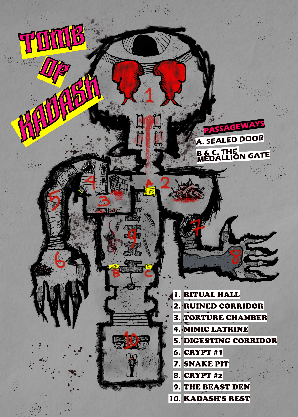 Screenshot 3 for Ascension | MÖRK BORG - Oneshot Dungeon Crawl