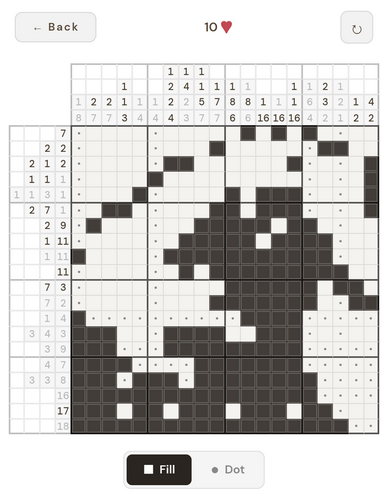 Screenshot 2 for Nonogram Mosaic