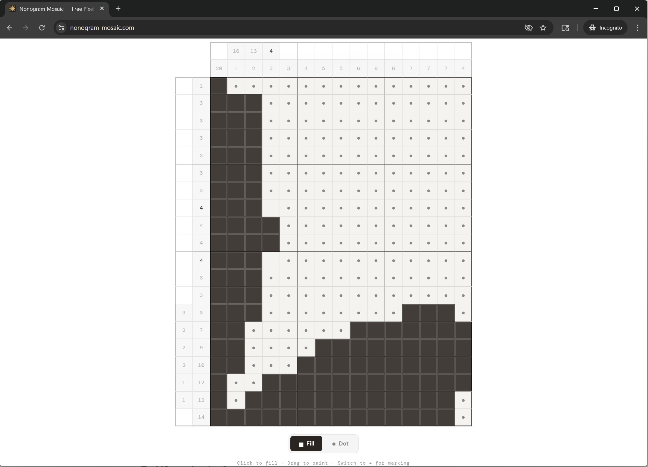 Screenshot 3 for Nonogram Mosaic