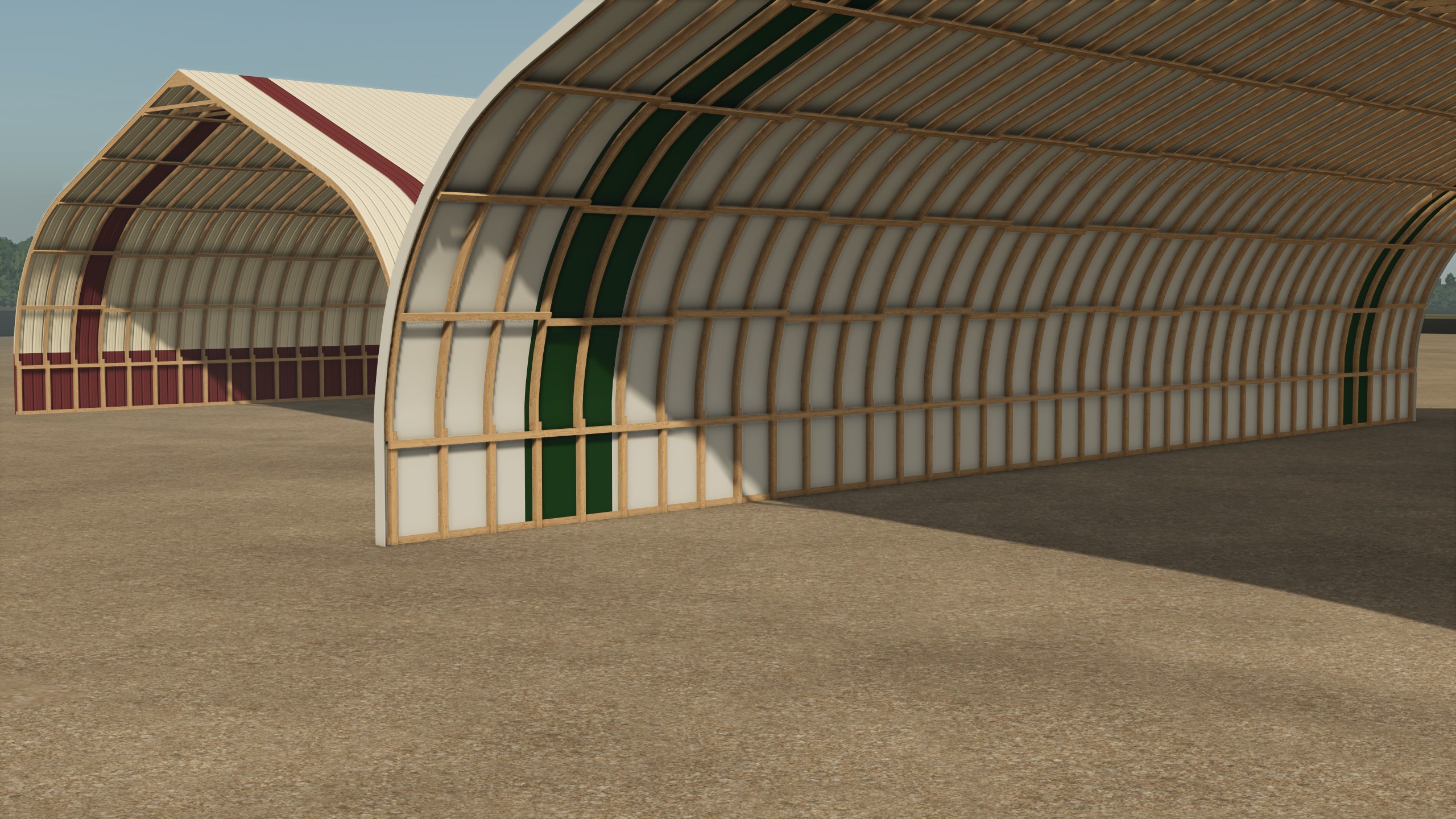 Screenshot 2 for FS25 110x60 Drive Through Shed