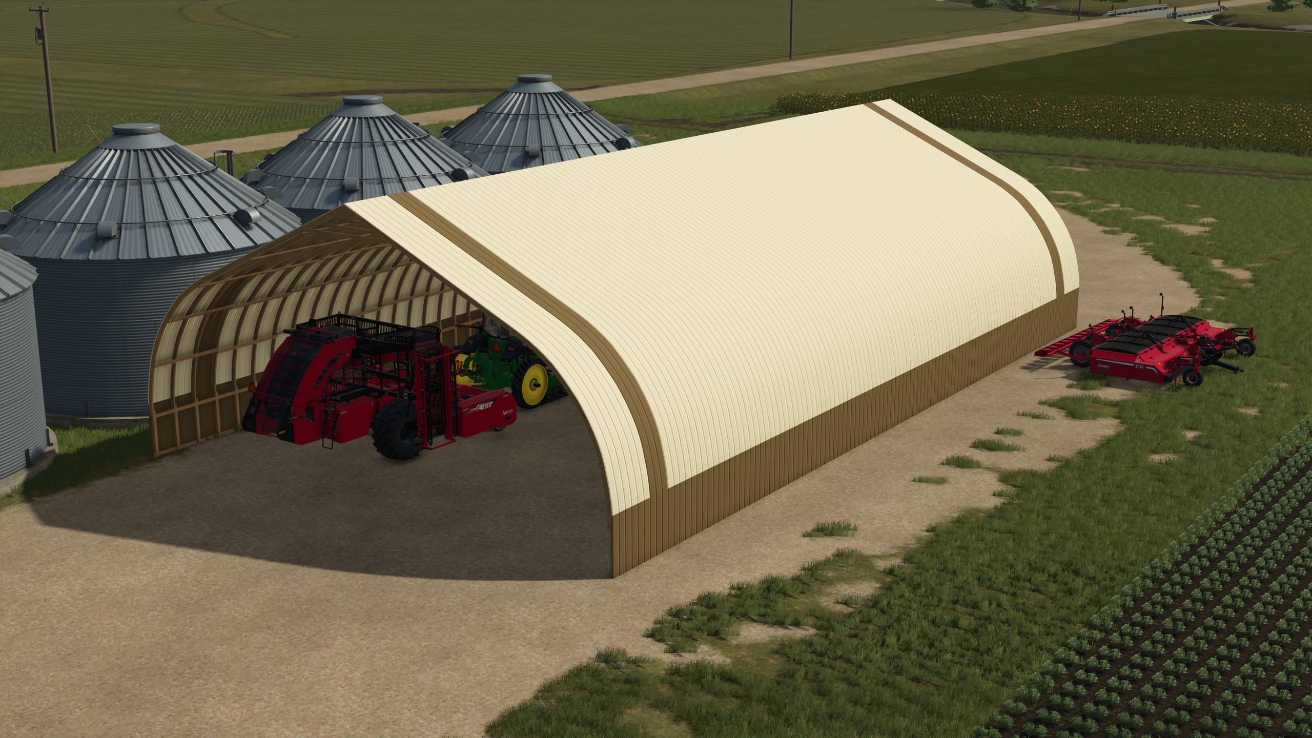 Screenshot 5 for FS25 110x60 Drive Through Shed