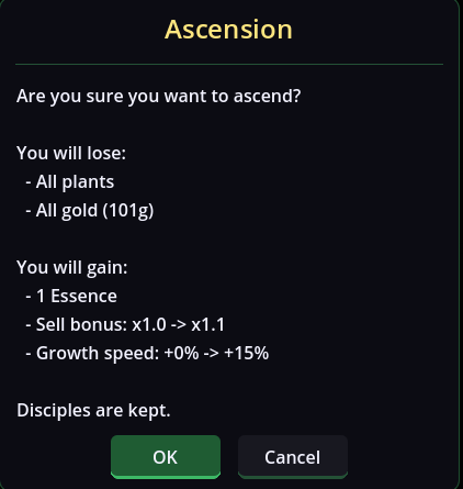 Screenshot 2 for Yet Another Cultivation Slop