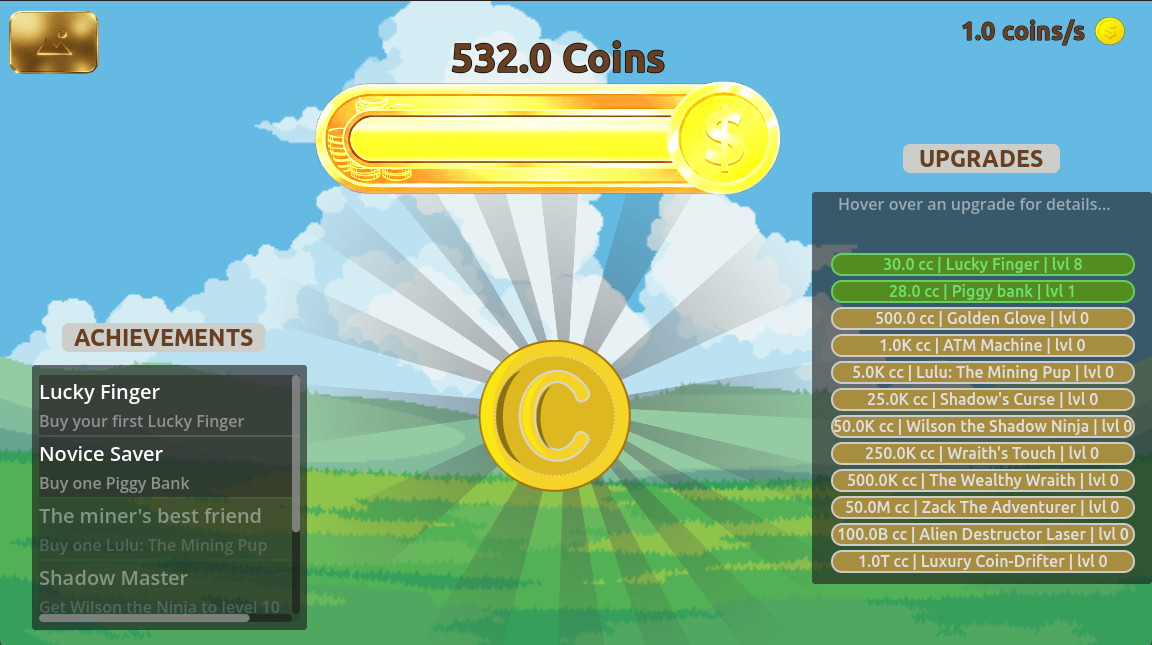 Coin Clicker by santi225, PaburoGames