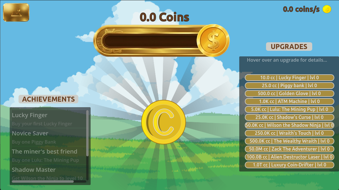 Coin Clicker by santi225, PaburoGames