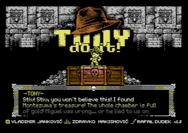 Tony do it! C64 by Monochrome Productions