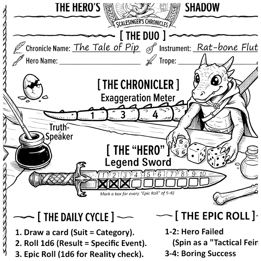 Screenshot 2 for Scalesinger's Chronicles: The Hero´s Shadow