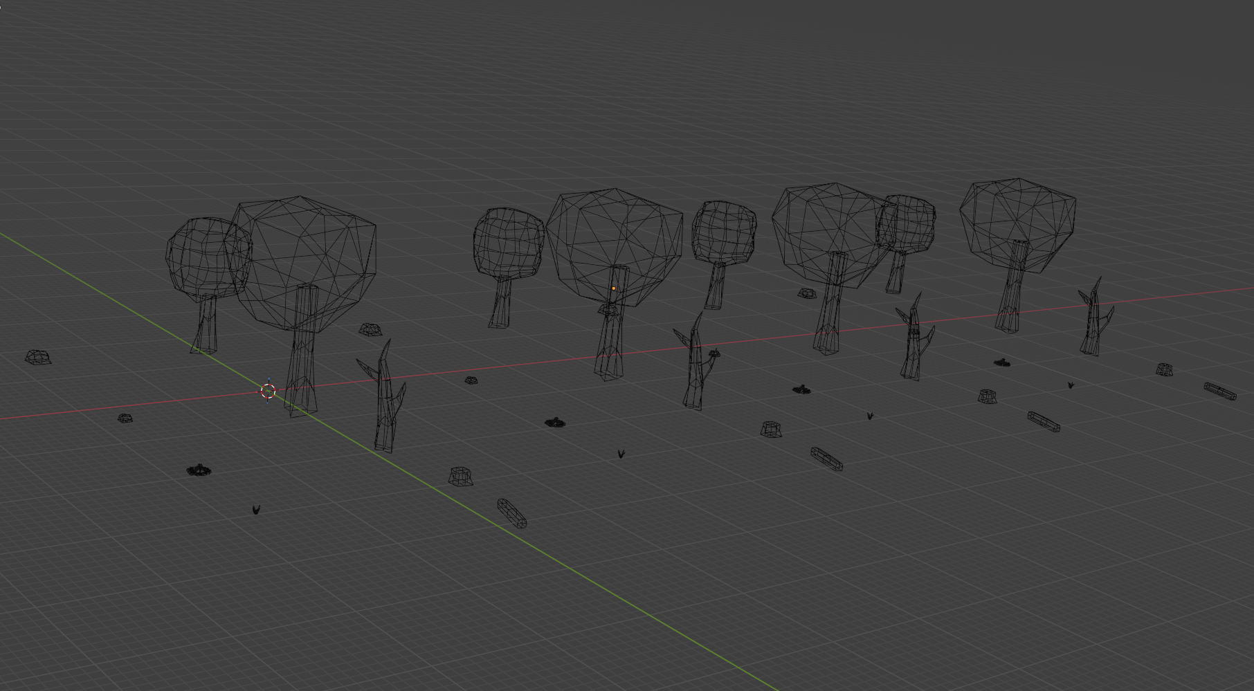 Stylized Low Poly Forest - 4 Seasons Pack by topenom