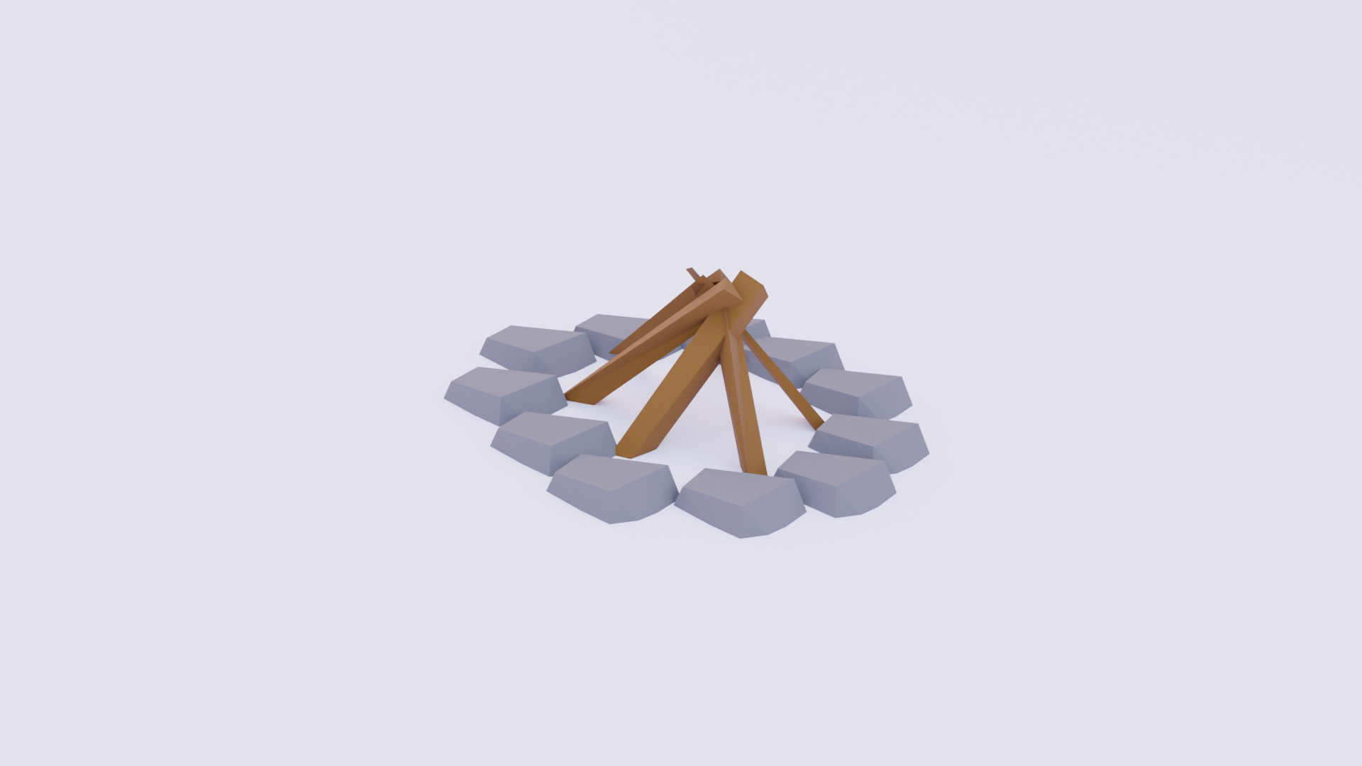 Stylized Low Poly Forest - 4 Seasons Pack by topenom