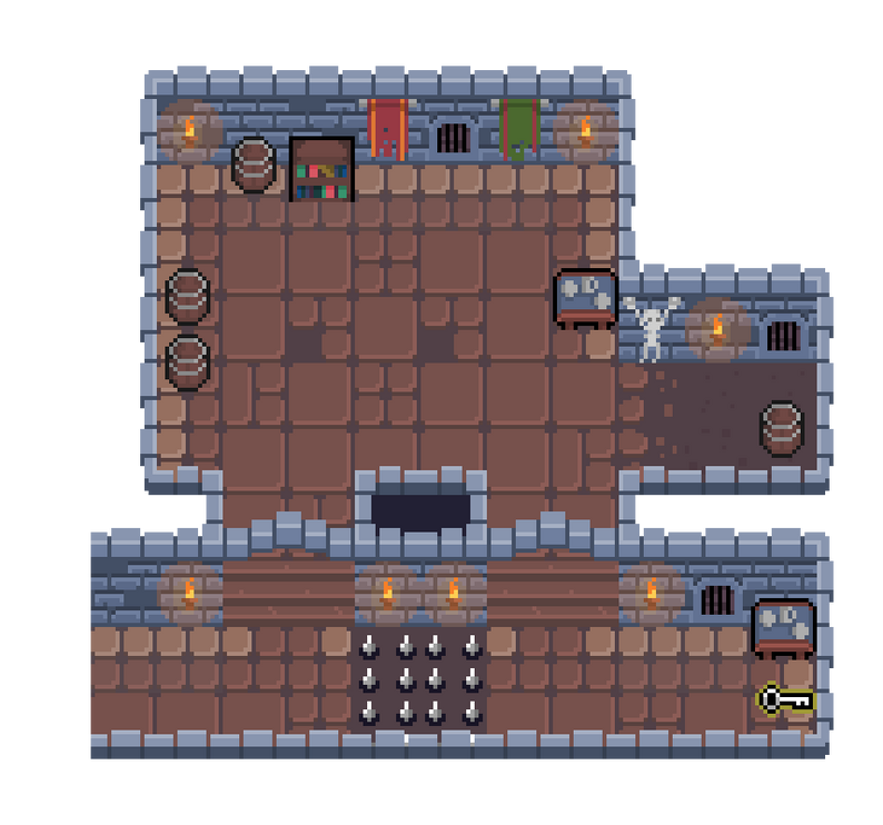 Simple Dungeon Crawler 16x16 Pixel Art Asset Pack by O_LOBSTER