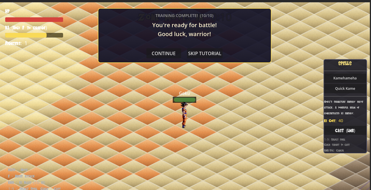 Screenshot 2 for DBZ AO: Battle Royale