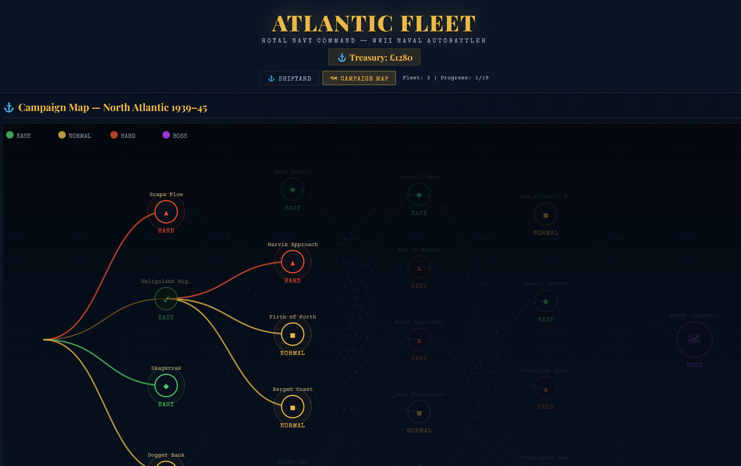 Screenshot 3 for Atlantic Fleet Autobattler
