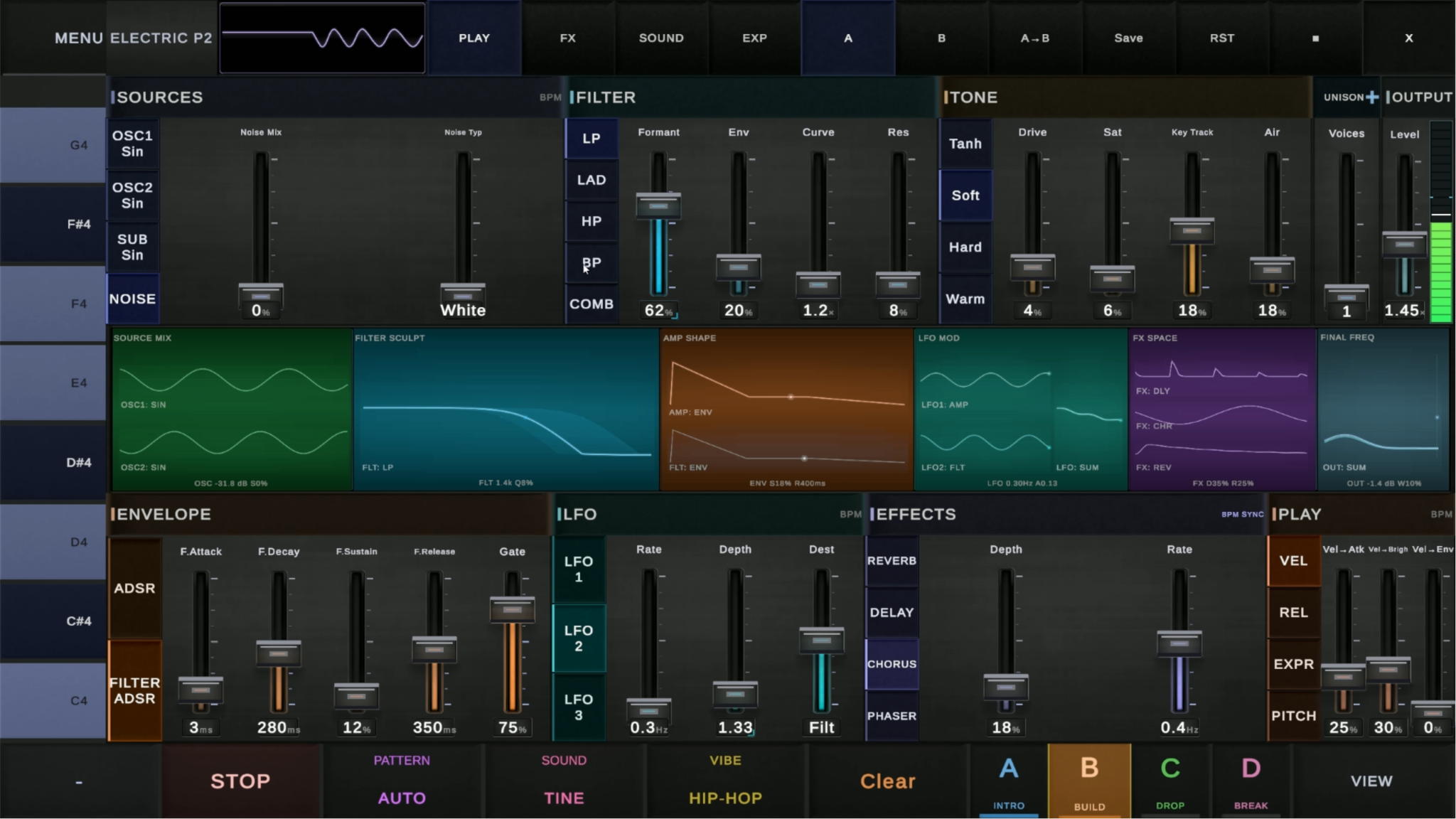 Screenshot 3 for DAWG - Digital Audio Workstation Game