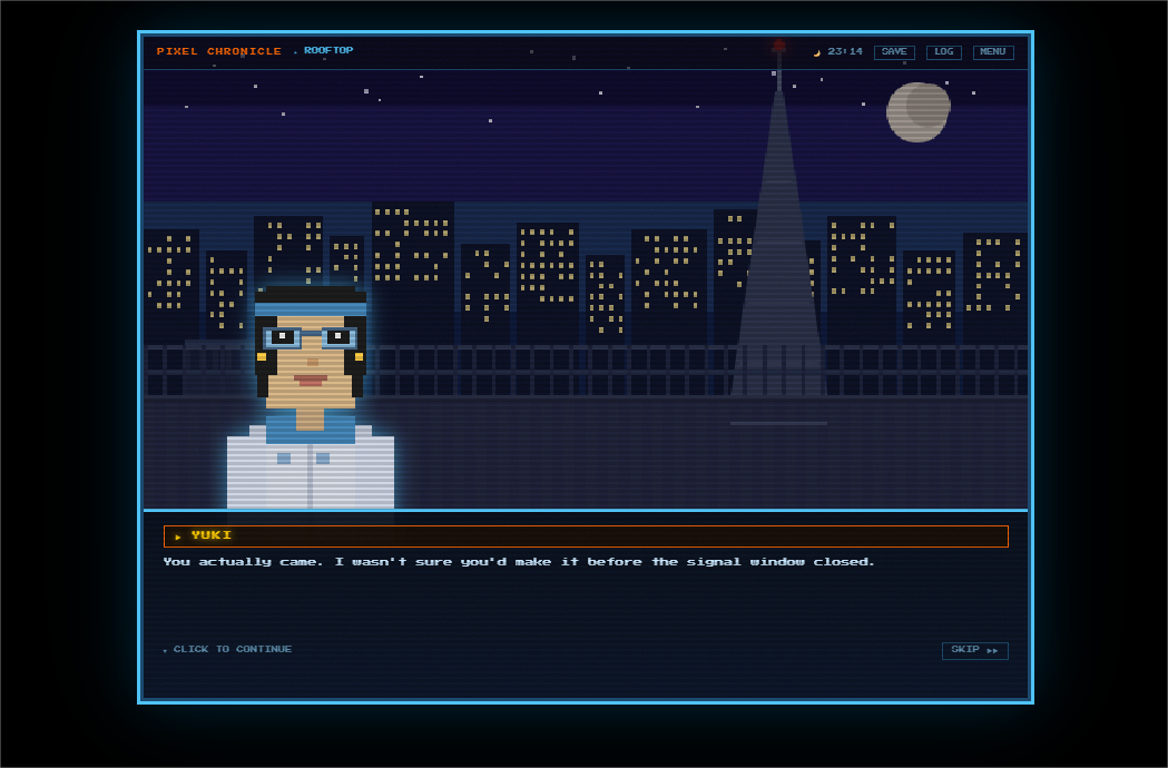 Screenshot 2 for PIXEL CHRONICLE: The Last Signal