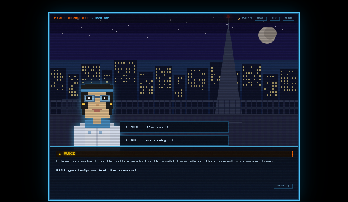 Screenshot 3 for PIXEL CHRONICLE: The Last Signal