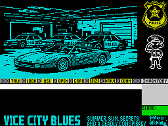 ViceCityBlues - ZX Spectrum by Mario Armao Ferreira