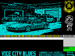 Screenshot 5 for ViceCityBlues - ZX Spectrum