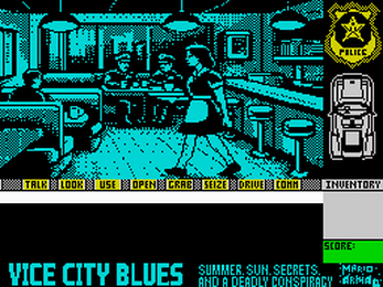 ViceCityBlues - ZX Spectrum by Mario Armao Ferreira